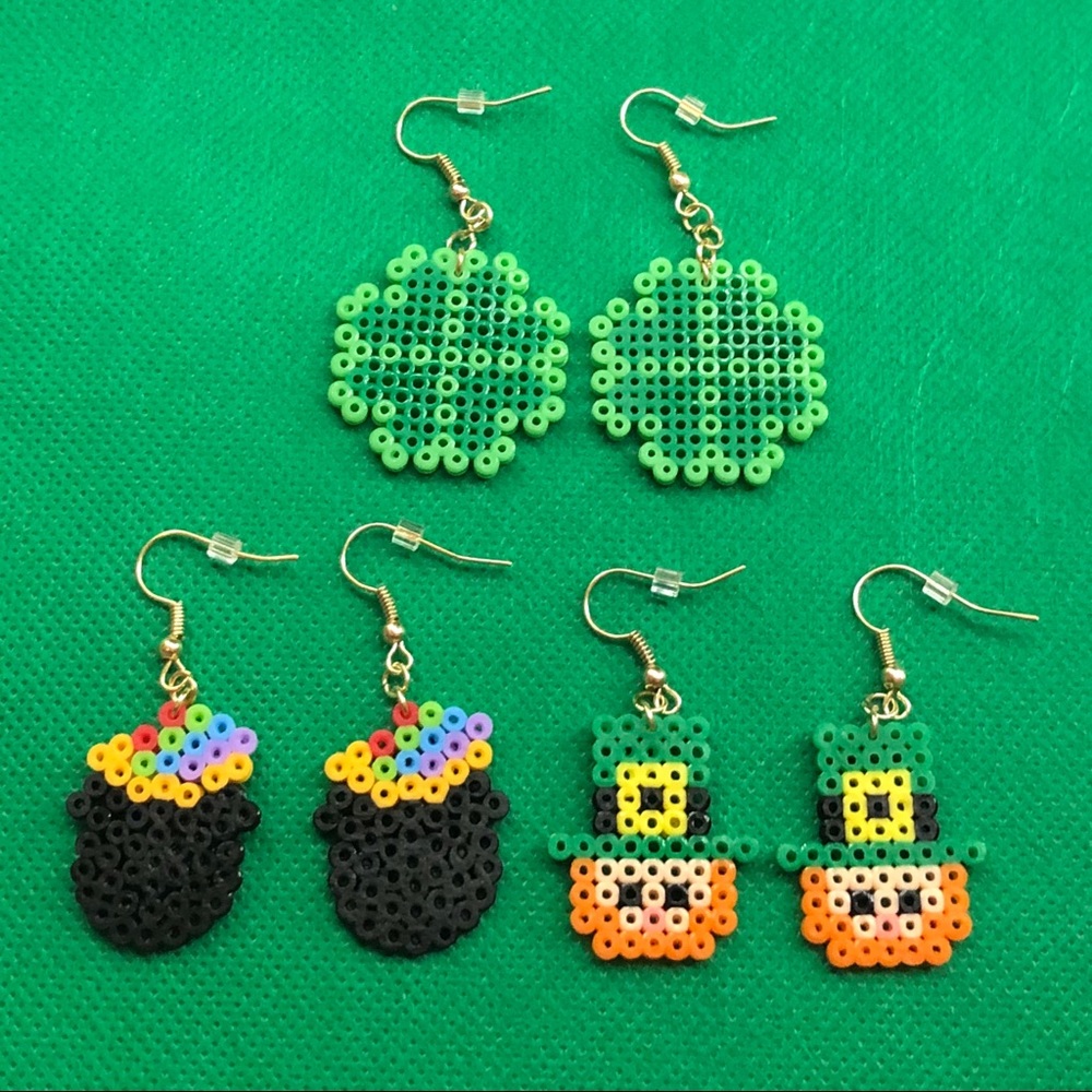 St. Patrick’s Day Earrings - Set of 3 Pairs